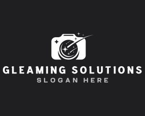 Camera Shooting Star Photography logo design