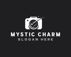 Camera Shooting Star Photography logo design