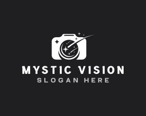 Camera Shooting Star Photography logo design