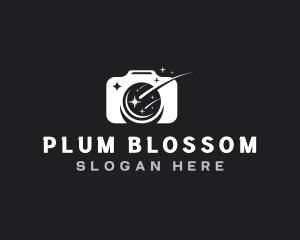 Camera Shooting Star Photography logo design