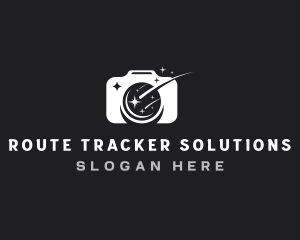 Camera Shooting Star Photography logo design