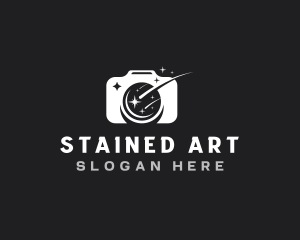 Camera Shooting Star Photography logo design