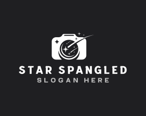 Camera Shooting Star Photography logo design