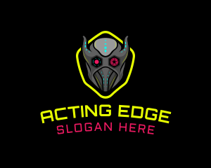 Gaming Cyborg Robot  logo design