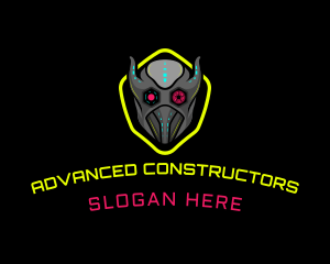 Gaming Cyborg Robot  logo design