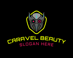 Gaming Cyborg Robot  logo design