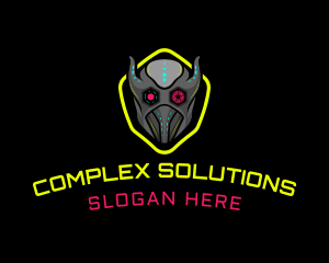 Gaming Cyborg Robot  logo design