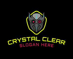 Gaming Cyborg Robot  logo design