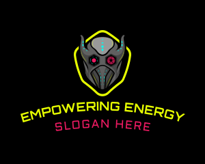 Gaming Cyborg Robot  logo design