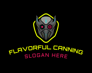 Gaming Cyborg Robot  logo design