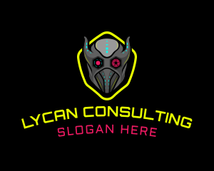 Gaming Cyborg Robot  logo design