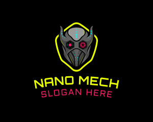 Gaming Cyborg Robot  logo design