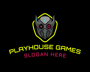 Gaming Cyborg Robot  logo design