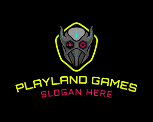 Gaming Cyborg Robot  logo design