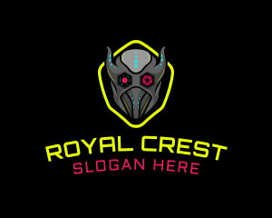 Gaming Cyborg Robot  logo design