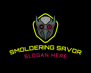 Gaming Cyborg Robot  logo design