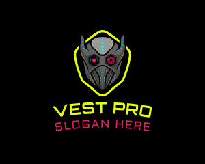 Gaming Cyborg Robot  logo design