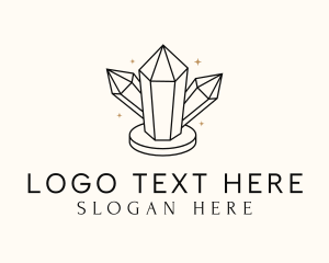 Shiny Luxe Gemstone logo