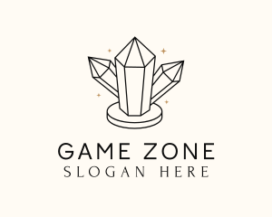 Shiny Luxe Gemstone logo