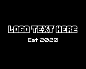 Modern Game Text logo