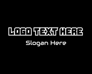 Digital Game Text Logo