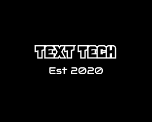 Digital Game Text logo design