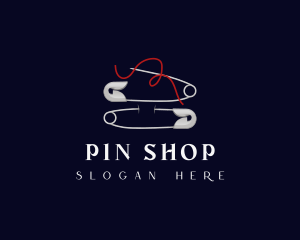 Sewing Safety Pins logo