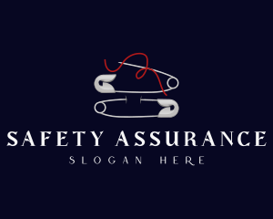 Sewing Safety Pins logo