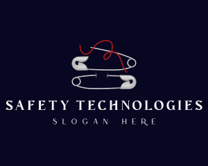 Sewing Safety Pins logo