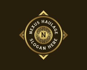 Premium Brewery Hotel logo design