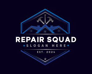 Carpentry Repair Construction logo design