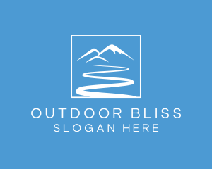 High Mountain Camping logo design