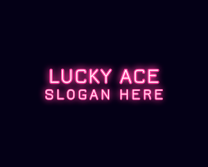 Erotic Neon Light  logo design