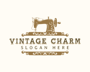 Vintage Boutique Tailoring logo design