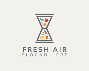 Fresh Hourglass Pantry logo design