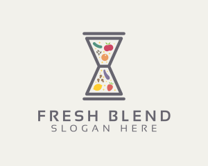 Fresh Hourglass Pantry logo design