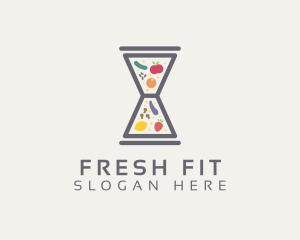 Fresh Hourglass Pantry logo design