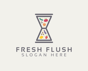 Fresh Hourglass Pantry logo design