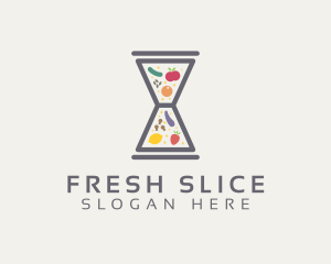 Fresh Hourglass Pantry logo design