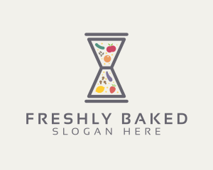 Fresh Hourglass Pantry logo design