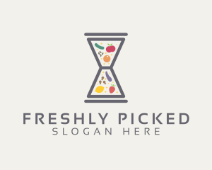 Fresh Hourglass Pantry logo design