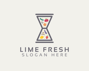 Fresh Hourglass Pantry logo design