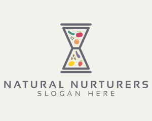 Fresh Hourglass Pantry logo design