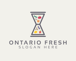 Fresh Hourglass Pantry logo design