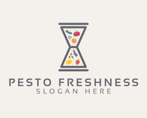 Fresh Hourglass Pantry logo design