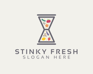 Fresh Hourglass Pantry logo design