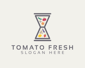 Fresh Hourglass Pantry logo design