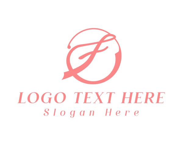 Letterform logo example 3