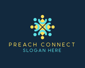 People Outreach Community logo design