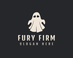 Spooky Phantom Ghost logo design